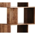 thumbnail image 2 of Porter Designs Portola Solid Acacia Wood Bookcase - Brown, 2 of 6