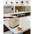 thumbnail image 4 of Nature Toaster Cover 4 Slice, Plant Tree Branches Birds Flowers Bread Maker Cover Toaster Dust Cover with Pockets, Dust-Proof Cover for Kitchen Small Appliance 12x11x8in, 4 of 5