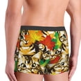 thumbnail image 5 of Daiia Kittens With Maple Leaves Men's Underwear Boxer Briefs, Cotton Stretch Moisture-Wicking Underwear-X-Large, 5 of 9