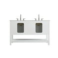 thumbnail image 3 of Elegant Kitchen and Bath 54 inch Double Bathroom Vanity in Black, 3 of 7