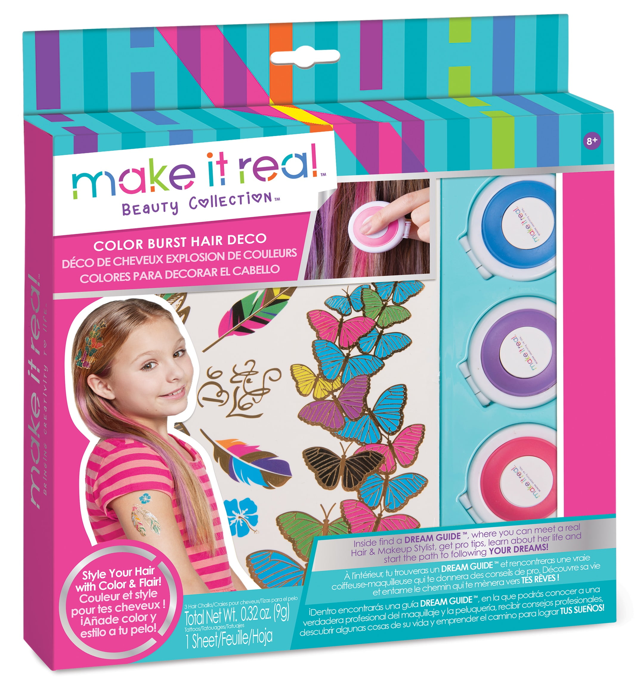 Make It Real Colorburst Hair Deco Chalk Kit Make It Real Colorburst Hair Deco