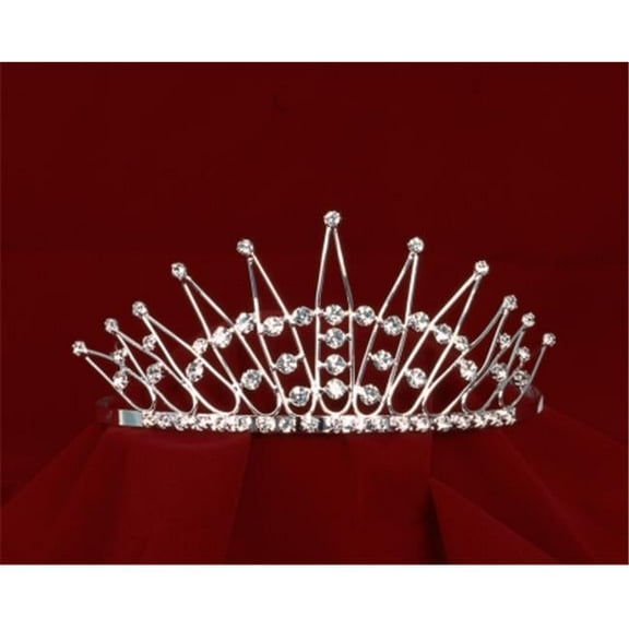 Sunnywood 2507 2-.50'' Rhinestone Tiara