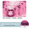 thumbnail image 2 of Monkey Polyester Chair Rug Mat, Non-Slip and Machine Washable Area Rugs, 2 of 6