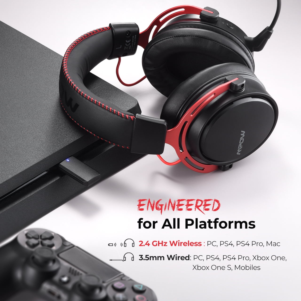 Mpow BH415 Air 2.4G Wireless Gaming Headset – MPOW