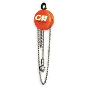 Manual Chain Hoist,2000 lb.,Lift 10 ft. CM CYCLONE 4624