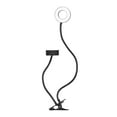 thumbnail image 1 of Cámara Lámpara de fotografía Andoer Andoer Webcam Light Stand 3.5 pulgadas Clip-On Mini USB Ring Light 3 modos de iluminación Diseño de brazos flexibles regulables con soporte para teléfono con mon Andoer Lámpara de fotografía, 1 of 7