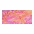 thumbnail image 1 of Orange and Pink Hiking Towel, Polygonal Composition with Triangles Geometric Illustration Abstract Art, Quick Dry Soft Lightweight Microfiber for Camping Backpacking Sports, Multicolor, by Ambesonne, 1 of 2