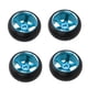 thumbnail image 1 of 5 Spoke Wheel Drift Tyre 4PCS Strong Cushioning Flexible Driving Aluminum Alloy Durable RC Drift Car Tires For 1/28 RC Car For Racing ANGGREK Otros, 1 of 8