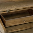 thumbnail image 6 of SAFAVIEH Wyatt Industrial Rustic Writing Desk w/ Pull Out, Oak, 6 of 7