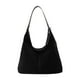 thumbnail image 1 of Bolso de mano para mujer Perfecl de gran capacidad bolso de ante hobo Negro, 1 of 8