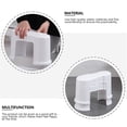 thumbnail image 2 of Miangastore 2Pcs Home Anti-skid Toilet Footstools Bathroom Plastic Toilet Stepping Stools, 2 of 8