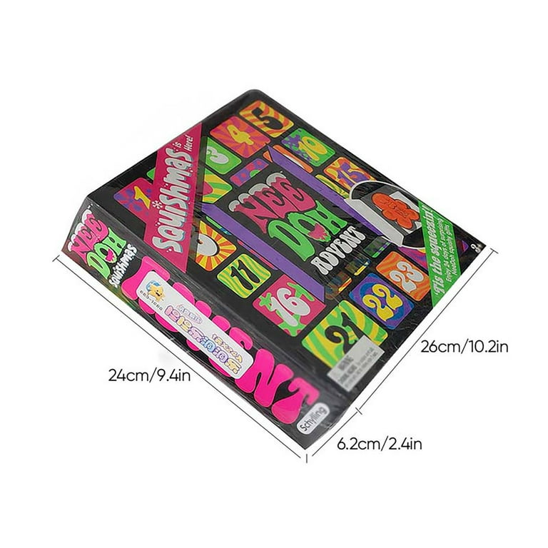 Nee Doh Squishmas Advent Calendar 2024,Christmas Squishy