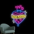 thumbnail image 3 of Handmadetneonsign Love Potion Neon Sign, Perfume Neon Wall Art Decor, Perfume Neon Sign, Perfume Wall Decor, 3 of 5