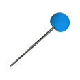 thumbnail image 1 of Beater de bombo Hammer de tambor premium de alto rendimiento para Cajon Pedal Beater Azul, 1 of 8