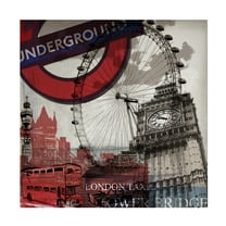 Sidney Paul and Co. 'London Calling' Canvas Art