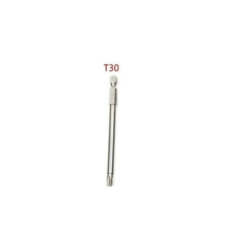 

1pc T6-T40 Magnetic Head Torx Screwdriver Bit 100mm Security Tamper Proof Star