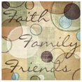 thumbnail image 1 of Great BIG Canvas | Rolled N. Harbick Poster Print entitled Faith Family Friends, 1 of 4