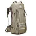 thumbnail image 1 of Mochila impermeable Bseash 60L para senderismo y camping con cubierta para lluvia, 1 of 9