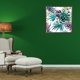 thumbnail image 5 of Cuadros Decorativos Pintura de diamantes 5D de hoja de flor taladro redondo completo Wdftyju manualidades de arte DIY mosaico Kit de imagen regalo de decoración del hogar, 5 of 9