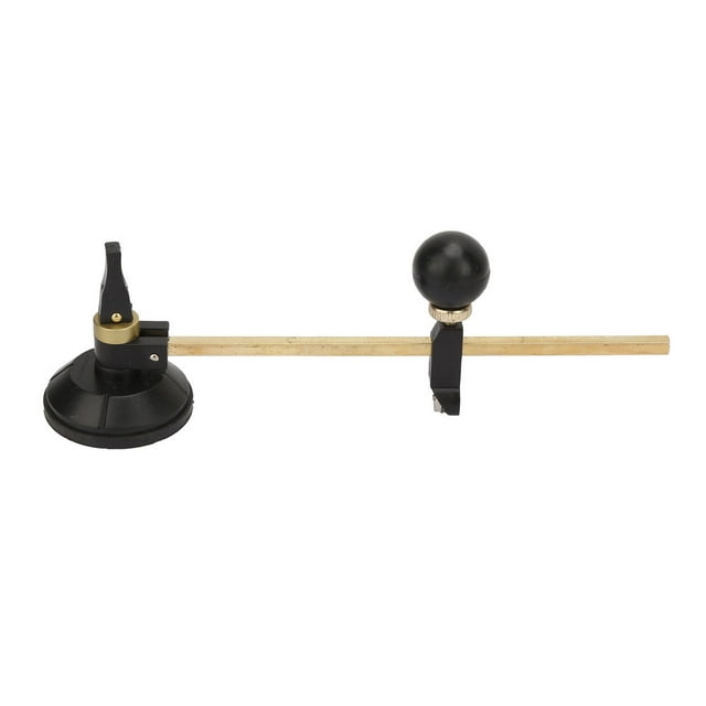 Coupe-verre 6 Compas de Roue Coupe-Circuit avec Cercle de Ventouse (40cm)