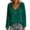 Green-#018, variant on Embroidered Tops for Women Long Sleeve Cotton Linen Tops V Neck Boho Blouses Loose Fit Dressy Casual Basic Shirts,White L