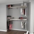 thumbnail image 1 of Arrange A Space RCMBX Premium 36" Top and Bottom Shelf/Hang Rod Kits Maple Closet System, 1 of 1