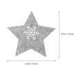 thumbnail image 4 of EeaseMX 8pcs Navidad Party Fork Bag Cutter Bag Cine-Pointed Star Forma Vajilla Titular, 4 of 7
