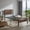 Twin Size, variant on Topcobe Full/King/Queen/Twin Size Bed Frame with High Headboard and Mute Bar, Platform Bed Frame, Indoor Furniture for Bedroom-Full Size