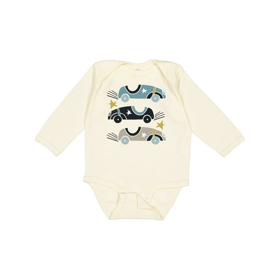 Inktastic Race Car Baby Boy Clothes Boys Long Sleeve Baby Bodysuit