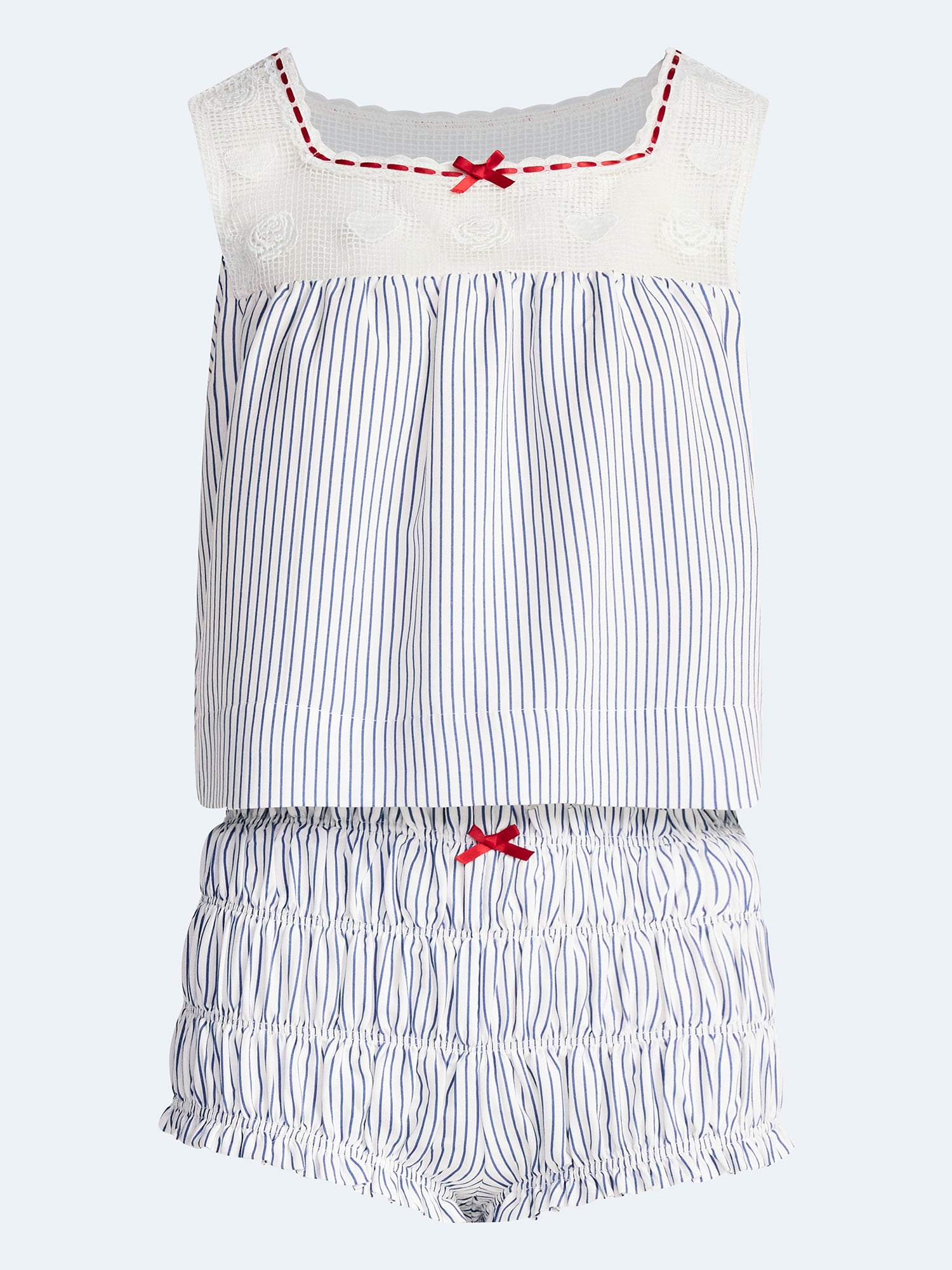 Kacey Lee Women's Woven Sleep Set, 2-Piece, Sizes XS-XXL