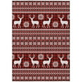 thumbnail image 2 of Addison Rugs Chantille Indoor/Outdoor Transitional Holiday Red Machine Washable Rectangle Rug, 9' x 12', 2 of 7