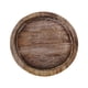 thumbnail image 5 of Bandeja decorativa redonda de madera para servir, organizador de mostrador de baño de madera A, 5 of 9