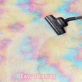 thumbnail image 2 of Colorful Rainbow Fluffy Shag Runner r Rug Pink Plush Carpet for Kids Girls Living Room Bedroom Decor Nursery Multicolor Area Rug, 2 of 6