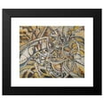 thumbnail image 2 of Jules Schmalzigaug 14x12 Black Modern Framed Museum Art Print Titled - Futuristic Composition (1914), 2 of 5