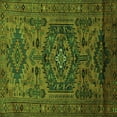 thumbnail image 1 of Ahgly Company Indoor Square Persian Green Traditional Area Rugs, 4' Square, 1 of 1