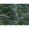 thumbnail image 3 of Ambesonne Leaves Greenery Quilted Bedspread Set 3 Pcs, Tropical Atmosphere, Twin, Fern Green and Jade Green, 3 of 4