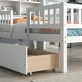Bellemave Twin Toddler Bed with House Shaped Bookcase Headboard and