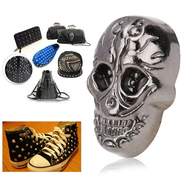 Cergrey Luggage Accessories, DIY Rivet, Durable Corrosion-resistant Rust-proof For Shoes Clothes DIY Bags Leather Bracelets