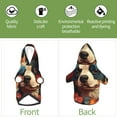 thumbnail image 5 of Goofa Vintage Colorful Flower French Bulldog Pattern Small Dog Sweater Hoodies Pet Grey Hooded Soft Fleece Sweatshirts with Pocket Fall Winter Puppy Cat Sweaters Warm Clothes-, 5 of 8