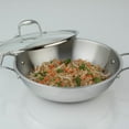 thumbnail image 1 of Meyer Tri-Ply Clad Stainless Steel Wok with cover SuperSteel - 32cm, 1 of 2