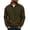 Green, variant on qafoshin Mens 1/4 Zip Pullover Sweatshirt Fall Winter Stand Collar Long Sleeve Shirts Trendy Casual Solid Color Pullover Tops with Pocket