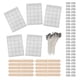 thumbnail image 5 of Kit de Fabricación de Velas 100 Piezas de 15 Cm de Mechas de Velas + 100 Piezas de Pegatinas de Doble Cara para Mechas + 50 Piezas de Conchas de Velas + 10 Piezas de Soportes de ANGGREK  Otros, 5 of 8