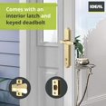 thumbnail image 3 of Surface Mount Storm Door Handle with Lock and Key for \u 陆 es Thick Doors (Matte -Posts), 3 of 6