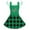 z250902-4-Green, variant on XEGLSBU Christmas Flower Girl Dress 3T Maroon Children Dress Girls Christmas Fly Sleeve Cartoon Print Performance Dress Princess Ballerina Dress Green Size 4-5 Years
