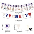 thumbnail image 2 of Baseball 1st Birthday Decorations First Year Photo Banner My Rookie Year Banner One Year Old Banner for Boys Baby First Birthday Party Supplies Baseball Theme Birthday Party, 2 of 7