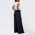 thumbnail image 1 of WILLBEST Pantalones Palazzo Deportivos Con Cordón Ajustable Para Mujer, Cómodos Pantalones Casuales de Yoga, Ligeros, Transpirables, de Tela Suave Mediana, 1 of 5
