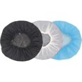 thumbnail image 2 of 100 PCS Disposable Headphone Protective Cover Earphone Protector Headset Cover Replacement Suitable for 10cm-12cm Headphone (Black), 2 of 3
