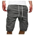 thumbnail image 1 of Men's Casual Tooling Size M Apparel Shorts Summer Plus Sports Crossroads Pants Men's Pants Mens Thin Work Pants Work Pants for Men Cargo Pocket G H Bass Pants Men's Pants, 1 of 7