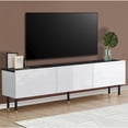 thumbnail image 6 of HomeStock Artisanal Abode Floating TV Stand, TV Stand up to 75 inch TV, Floating TV Stand Wall Mounted, Floating Entertainment Center, Floating Shelf for Under TV, Floating TV Console-Color:White and, 6 of 6