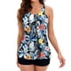 thumbnail image 2 of Trajes de baño de dos piezas para mujer Traje de baño con control de barriga Tankini Ropa de playa Traje de baño Fridja  nalpqowj54724, 2 of 4